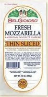 Thin Sliced Fresh Mozzarella Cheese
