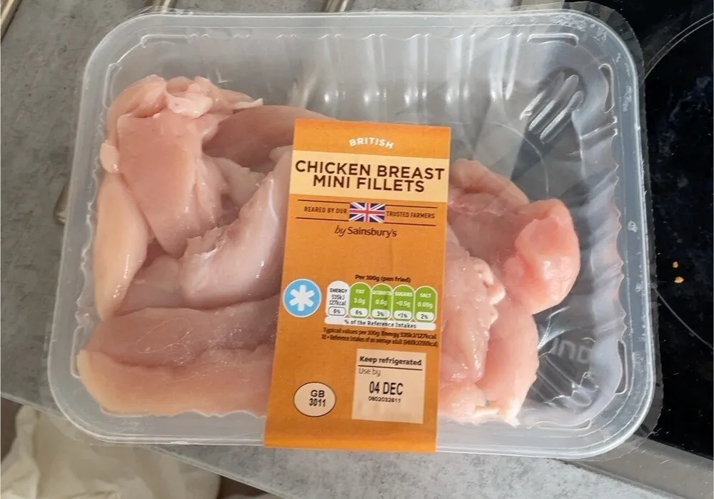 Chicken breast mini fillets