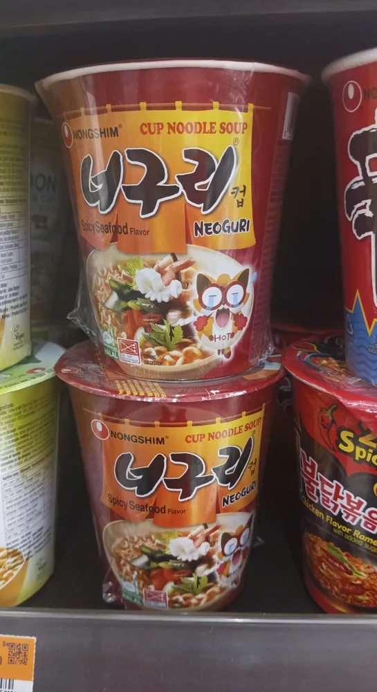 Nongshim Neoguri, Spicy Seafood 62g