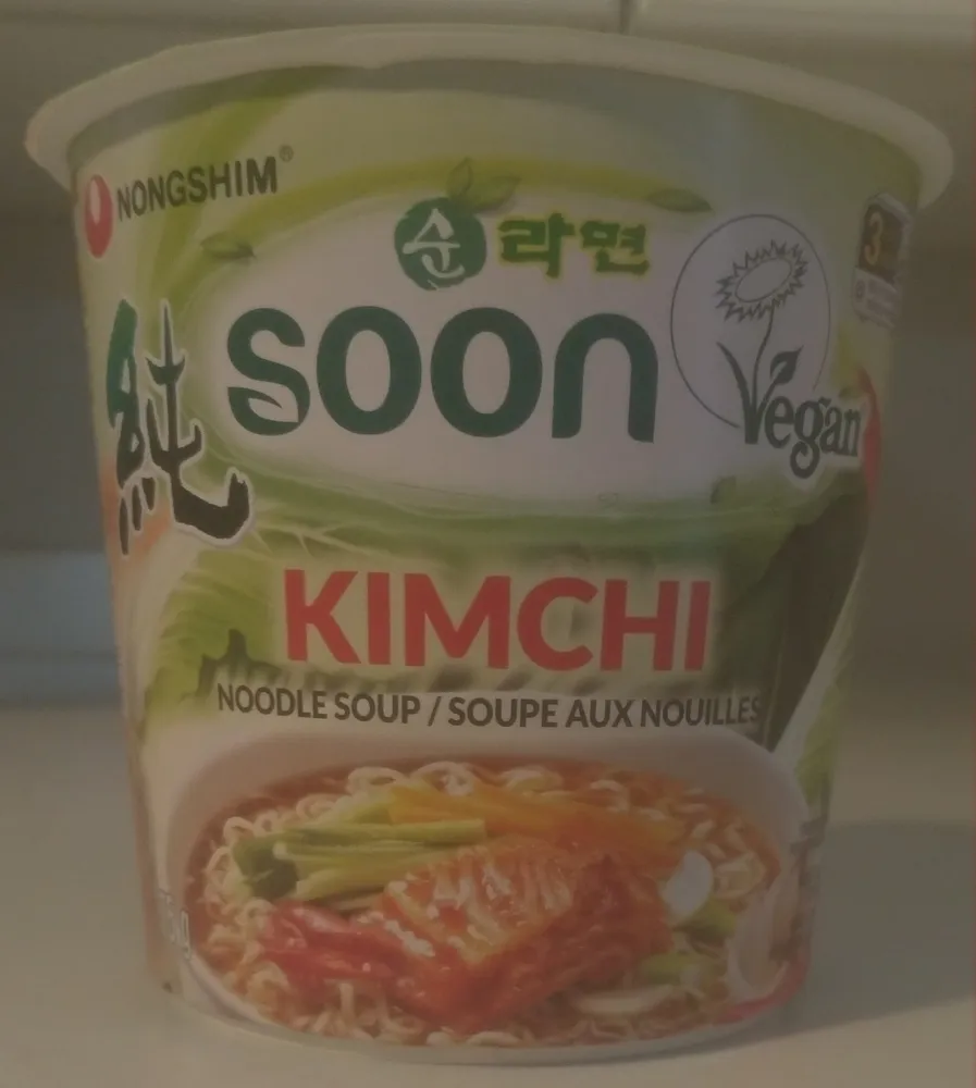 Soon Vegan Kimchi Noodle Soup