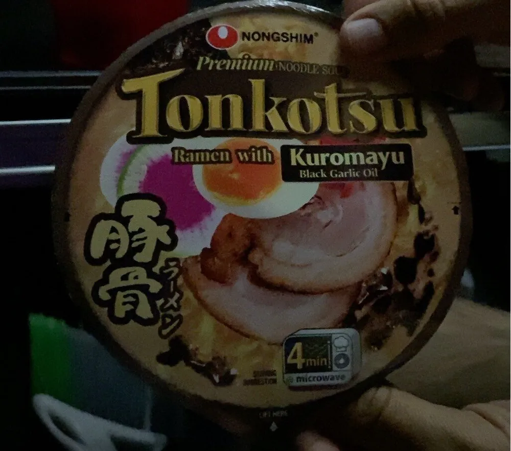 Premium Tonkotsu Ramen with Kuromayu Black Garlic Oil
