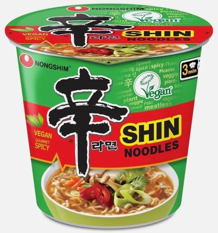 SHIN Noodle Cup - Vegan Spicy