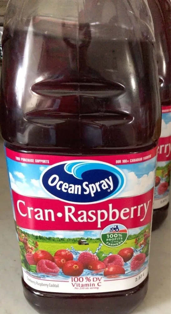 Canneberge et framboise