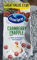 Crandberry and apple