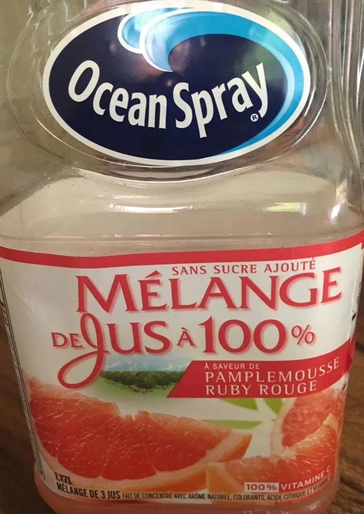 Mélange de jus à 100%