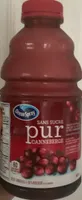 Pur canneberge