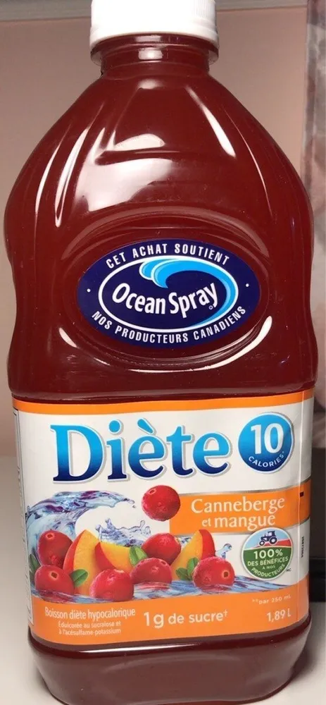 Boisson diète hypocalorique