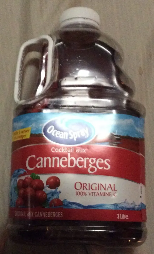 Jus Cocktail Canneberges