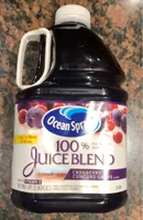 100% juice blend cranberry concord grape
