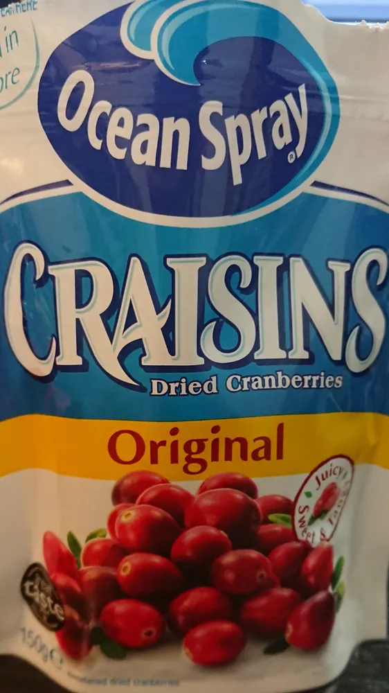 Ocean Spray Dried Craisins Cranberry