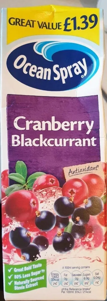 Cranberry blackcurrant