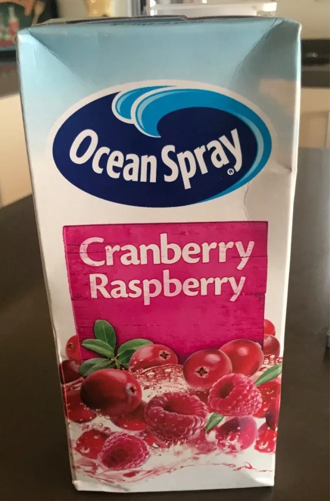 Jus cranberry raspberry