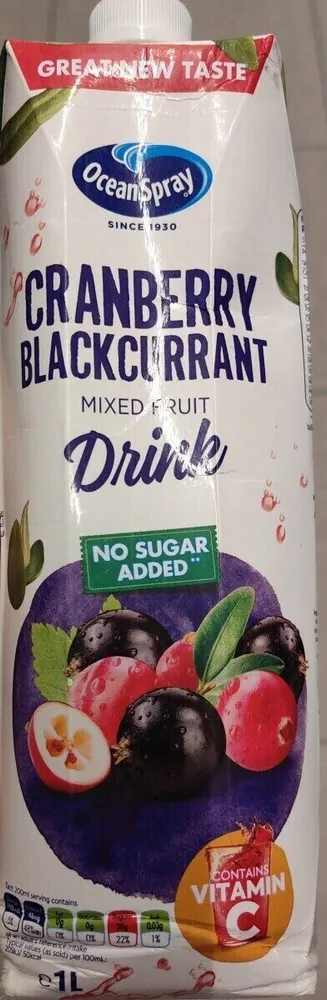 Cranberry blackcurrant