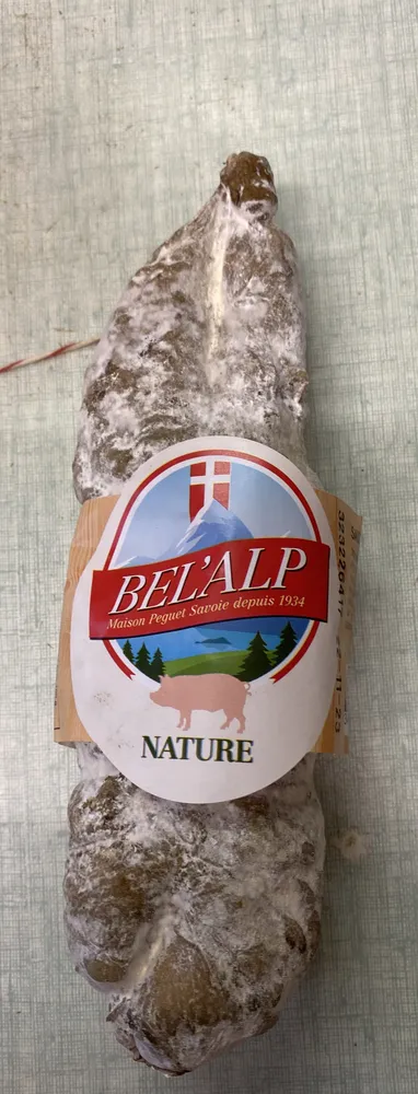 saucisson sec nature