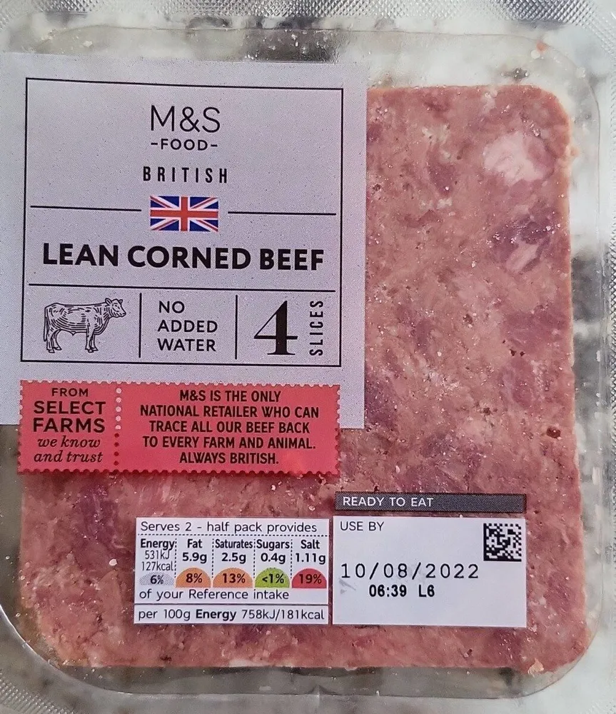 Lean Corned beef