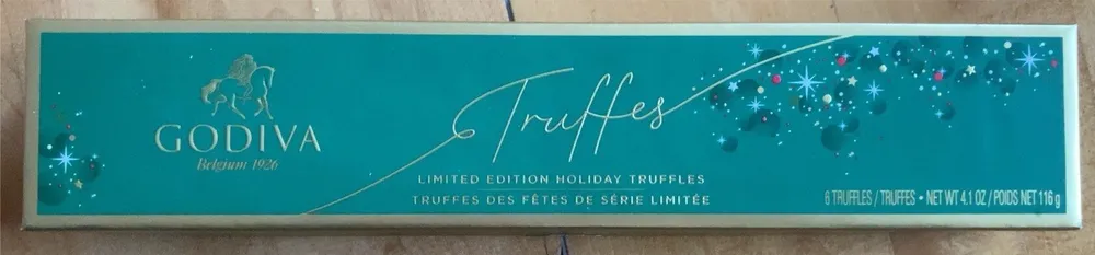 Limited edition holiday truffles