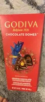 Godiva choclate domes