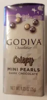 Crispy mini pearl dark chocolate