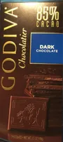 Dark chocolate 85 %