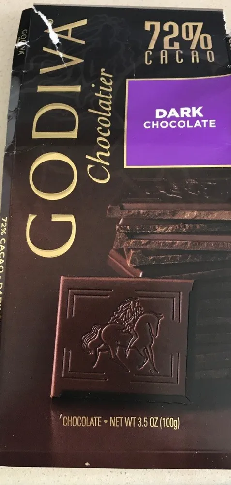 Dark chocolate 72% cacao