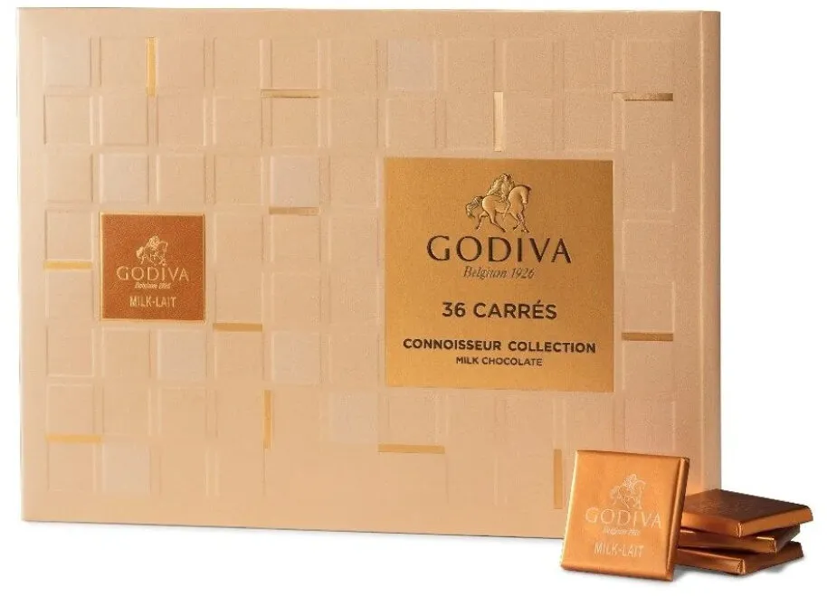Carrés milk chocolate