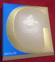 Godiva Chocolate Blond Chocolate Salted Caramel Tablet, 75