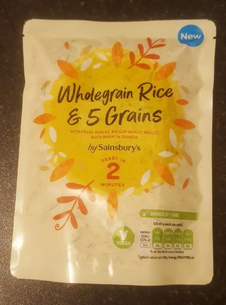 Wholegrain Rice & 5 Grains