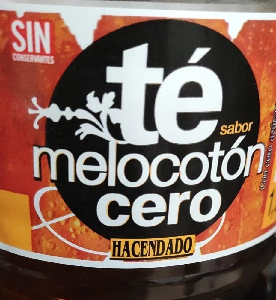 Te melocotón