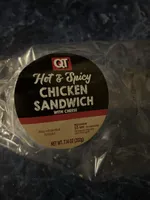 Hot & Spicy Chicken Sandwich with Cheese