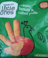 Sainsbury's Little ones - Organic tomato and carrot puffs