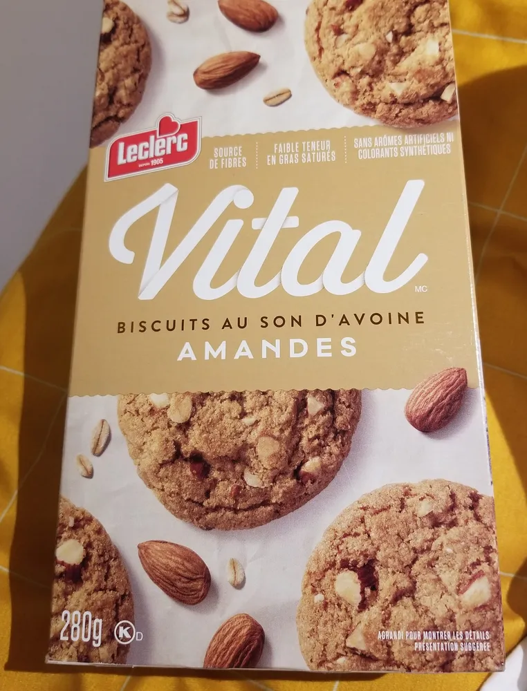 Almond Oat Cookies