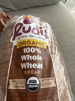 Organic 100% whole wheat bread, whole wheat