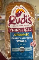 Thin Sliced Organic country Morning White Bread