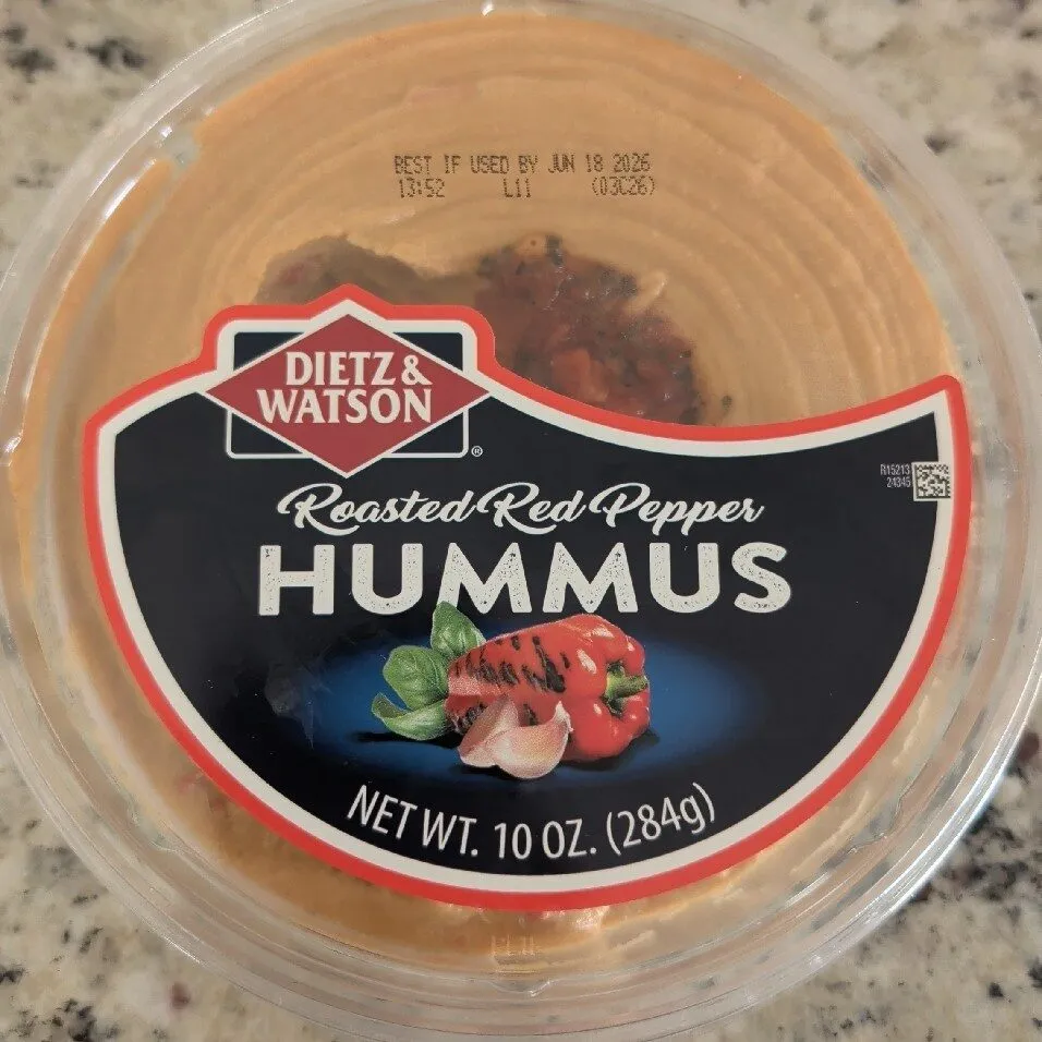 Roasted Red Pepper Hummus