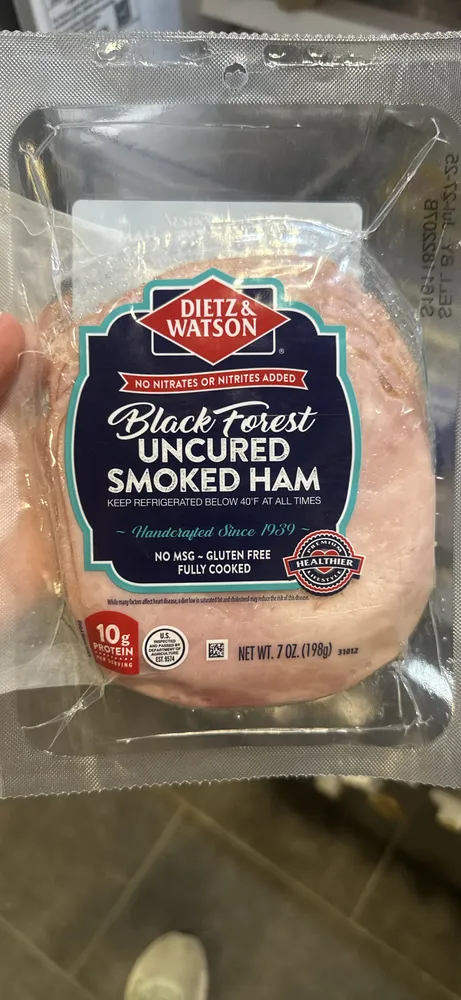 Smoked ham black forest