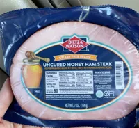 Dietz & watson ham steak honey cured
