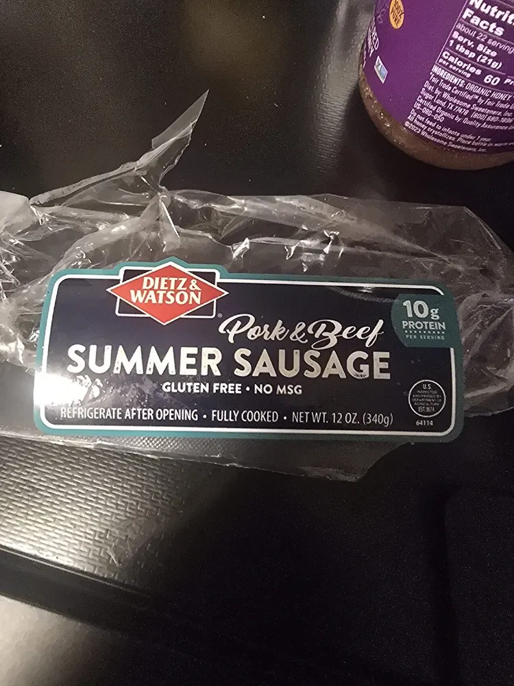 Pork & Beef Summer Sausage