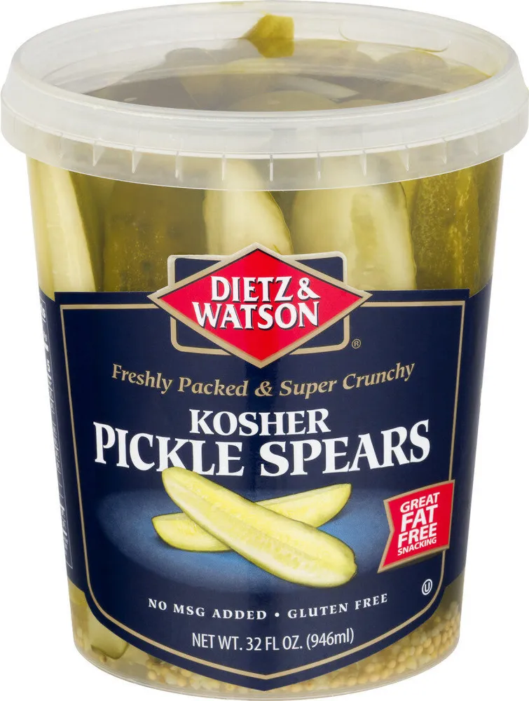 Kosher pickle spears