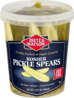 Kosher pickle spears