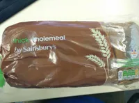 Sliced wholemeal bread