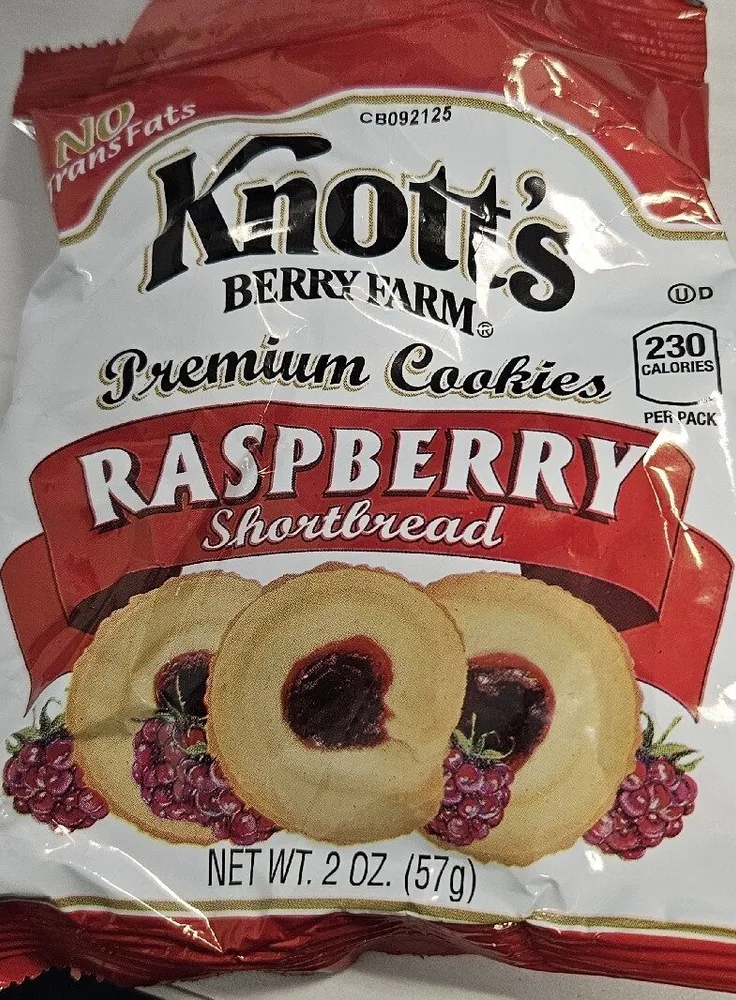 Raspberry Shortbread