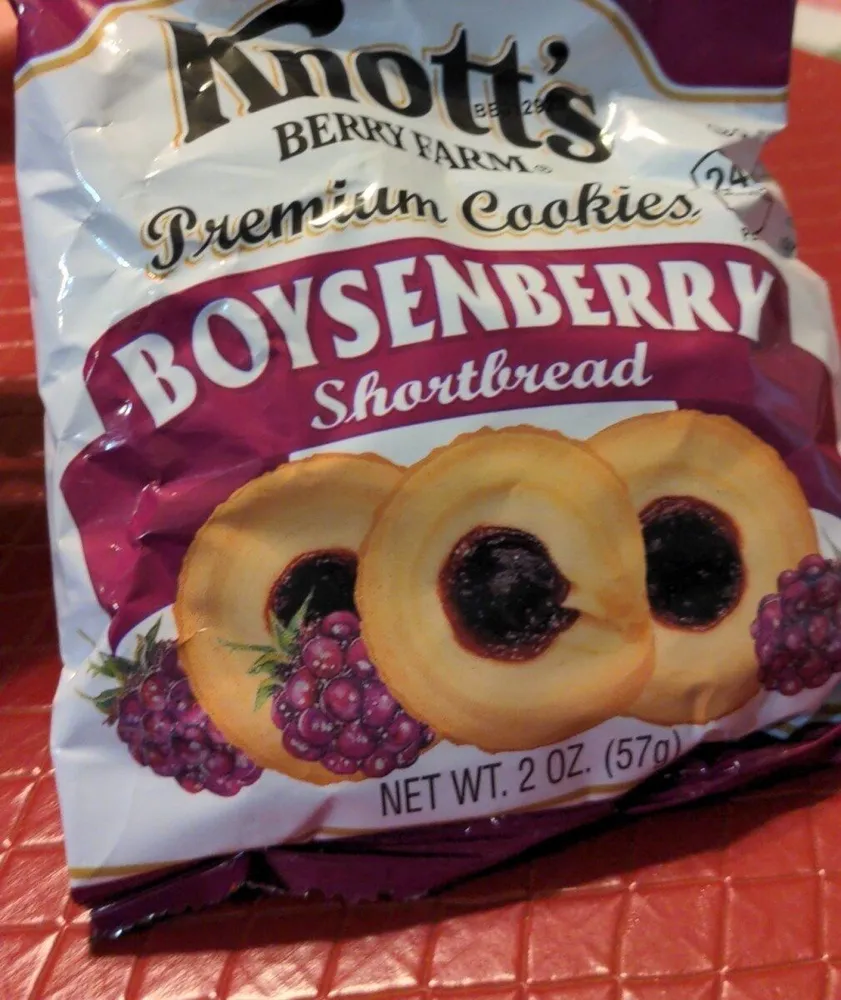 Boysenberry Shortbread
