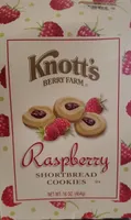Raspberry Shortbread Cookies
