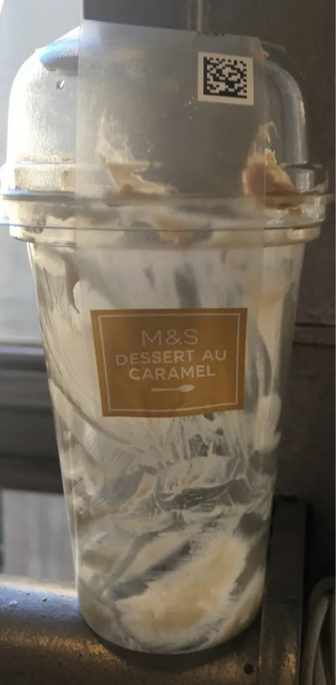 Dessert au caramel