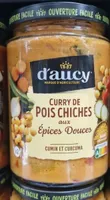 Curry de pois chiches aux épices douces cumin et curcuma