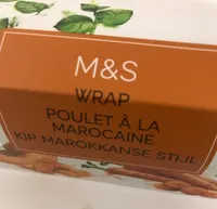 Wrap Poulet à la Marocaine