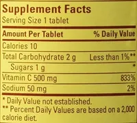 Nature Made C Vitamin 500MG - 250 CT