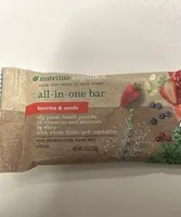Nutrilite Organics all in one bar berries & seeds