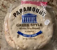 Greek Style White Pita Bread