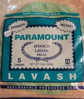 Spinach Lavash Bread